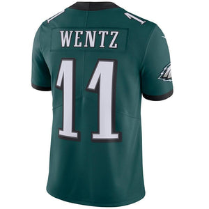 Carson Wentz Philadelphia Eagles Nike Vapor Untouchable Limited Player Jersey - Midnight Green