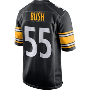 Devin Bush Pittsburgh Steelers Nike Game Jersey - Black