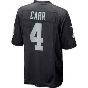 Derek Carr Oakland Raiders Nike Game Jersey - Black