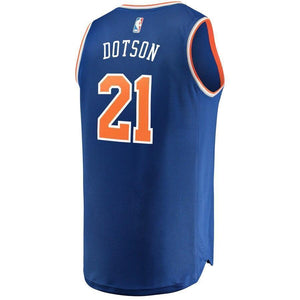 Damyean Dotson New York Knicks Fanatics Branded Fast Break Road Player Jersey Royal - Icon Edition