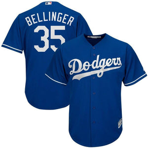 Cody Bellinger Los Angeles Dodgers Majestic Cool Base Player Jersey - White/Royal