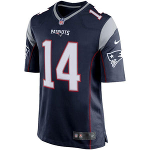 Steve Grogan New England Patriots Nike Retired Player Game Jersey - Navy Blue