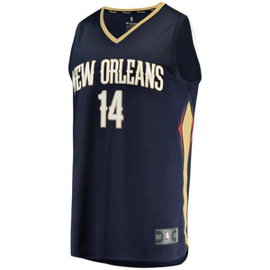 Jason Smith New Orleans Pelicans Fanatics Branded Fast Break Jersey - Icon Edition - Navy