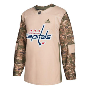 Washington Capitals adidas Veterans Day Practice Jersey - Camo