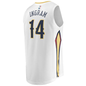 Brandon Ingram New Orleans Pelicans Fanatics Branded Fast Break Replica Jersey White - Association Edition