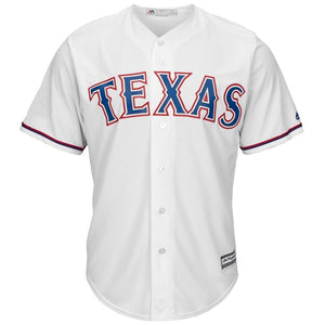 Delino DeShields Texas Rangers Majestic Cool Base Home Player Jersey - White