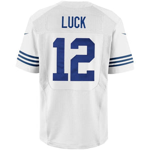 Andrew Luck Indianapolis Colts Nike Elite Alternate Jersey - White