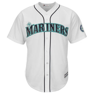 Felix Hernandez Seattle Mariners Majestic Cool Base Player Jersey - White