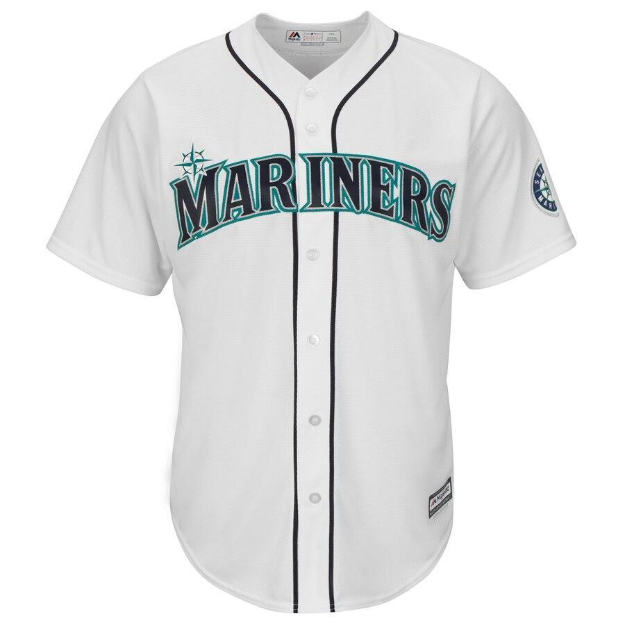 Felix Hernandez Seattle Mariners Majestic Cool Base Player Jersey - White