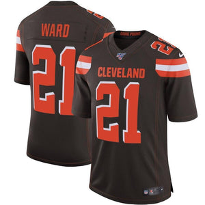 Denzel Ward Cleveland Browns Nike NFL 100 Vapor Limited Jersey - Brown