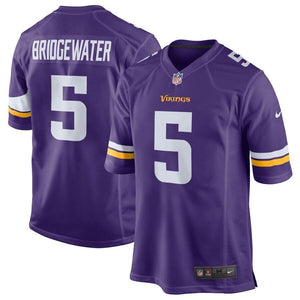 Teddy Bridgewater Minnesota Vikings Nike Game Jersey - Purple