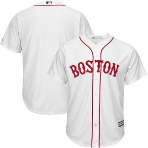 Boston Red Sox Majestic Official Cool Base Alternate Jersey - White