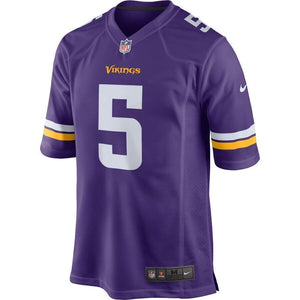 Teddy Bridgewater Minnesota Vikings Nike Game Jersey - Purple