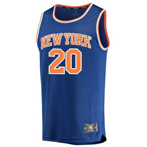 Kevin Knox New York Knicks Fanatics Branded Fast Break Jersey - Icon Edition - Blue