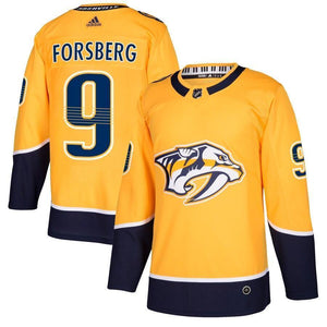 Filip Forsberg Nashville Predators adidas Player Jersey - Gold