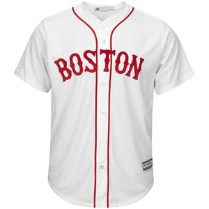 Boston Red Sox Majestic Official Cool Base Alternate Jersey - White