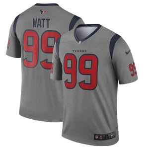 J.J. Watt Houston Texans Nike Inverted Legend Jersey - Gray