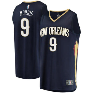 Darius Morris New Orleans Pelicans Fanatics Branded Fast Break Jersey - Icon Edition - Navy