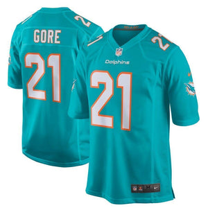 Frank Gore Miami Dolphins Nike Game Jersey - Aqua