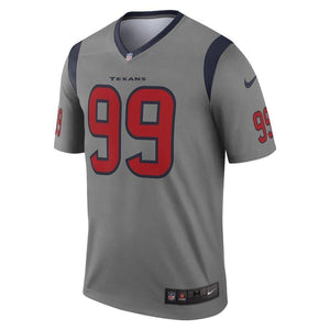 J.J. Watt Houston Texans Nike Inverted Legend Jersey - Gray