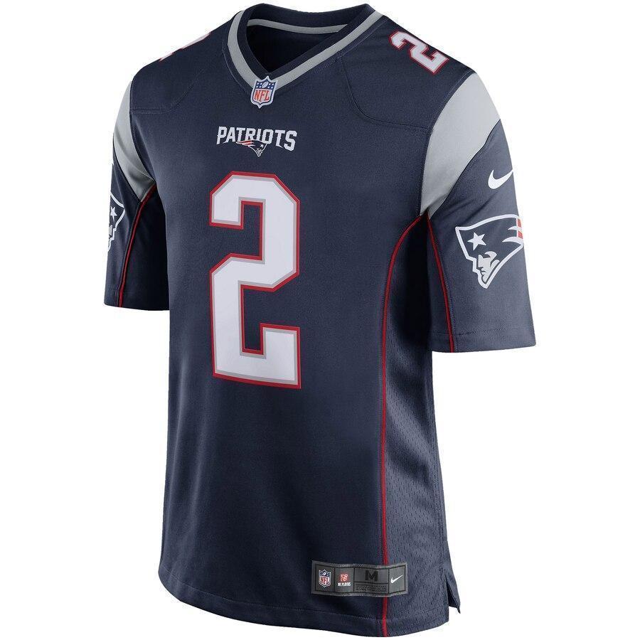 Doug Flutie New England Patriots Nike Retired Player Game Jersey - Navy Blue