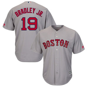 Jackie Bradley Jr. Boston Red Sox Majestic Official Cool Base Player Jersey - Gray