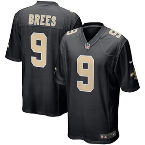 Drew Brees New Orleans Saints Nike Event Game Jersey - Black