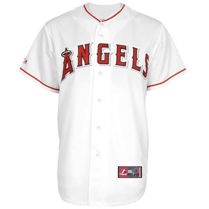 CJ Wilson Los Angeles Angels Majestic Home Replica Player Jersey - White