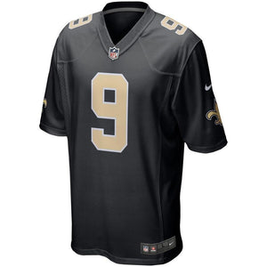 Drew Brees New Orleans Saints Nike Event Game Jersey - Black