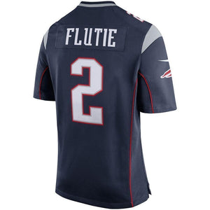 Doug Flutie New England Patriots Nike Retired Player Game Jersey - Navy Blue