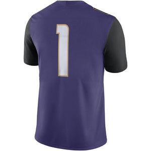 Washington Huskies Nike Team Game Football Jersey - Purple