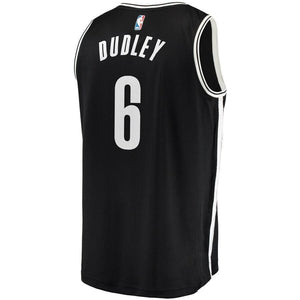 Jared Dudley Brooklyn Nets Fanatics Branded Fast Break Jersey - Icon Edition - Black