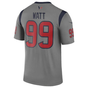 J.J. Watt Houston Texans Nike Inverted Legend Jersey - Gray