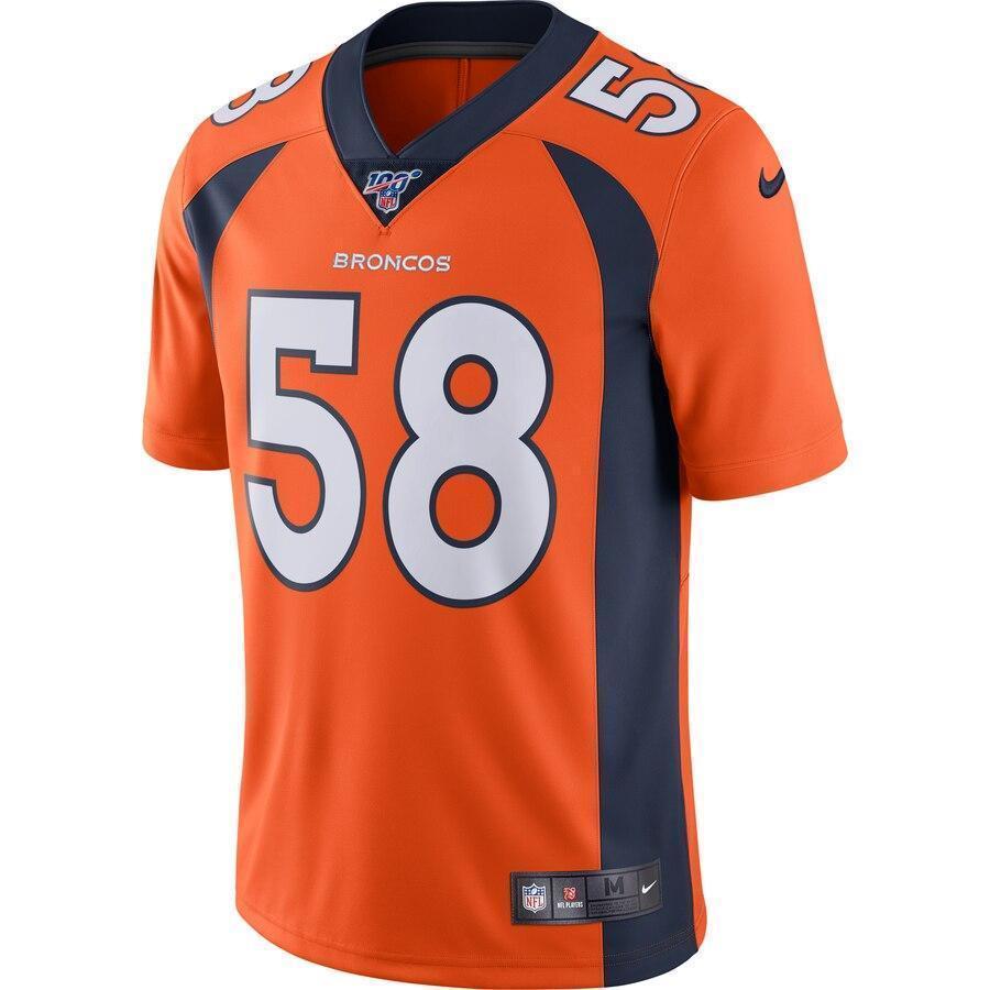 Von Miller Denver Broncos Nike Vapor Untouchable Limited Player Jersey - White