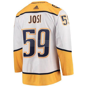 Roman Josi Nashville Predators adidas Away Player Jersey - White