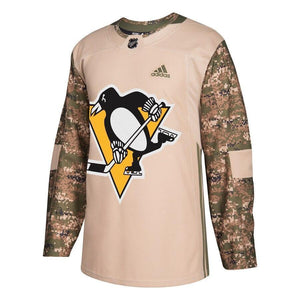 Pittsburgh Penguins adidas Veterans Day Practice Jersey - Camo