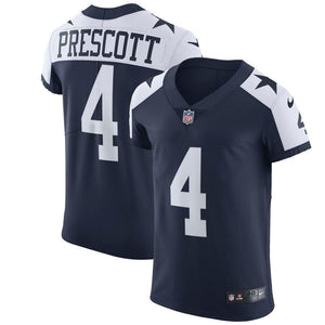 Dak Prescott Dallas Cowboys Nike Alternate Vapor Untouchable Elite Jersey - Navy