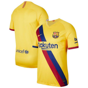 Barcelona 2019/20 Away Stadium Jersey – Yellow