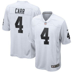 Derek Carr Oakland Raiders Nike Game Jersey - White