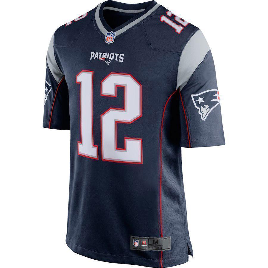 Tom Brady New England Patriots American football jersey