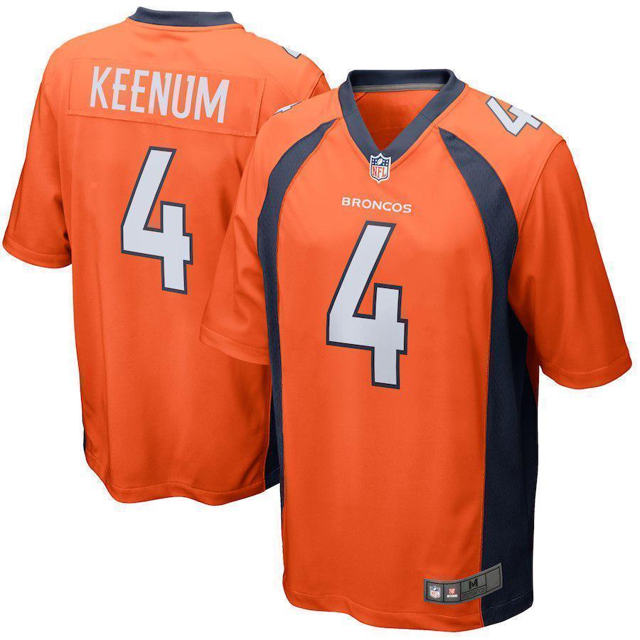 Case Keenum Denver Broncos American football jersey