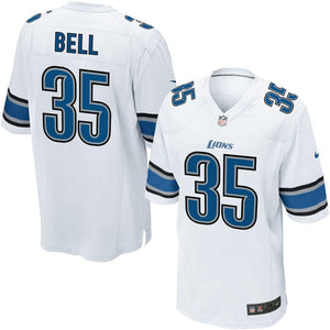 Joique Bell Detroit Lions Nike White Game Jersey - White