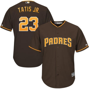 Fernando Tatis Jr. San Diego Padres Majestic Home Official Cool Base Player Jersey