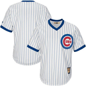 Chicago Cubs Majestic Big & Tall Cooperstown Cool Base Jersey - White